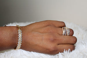 Royal Crystal Bangle