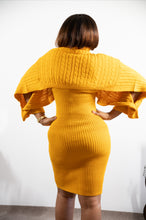 Load image into Gallery viewer, 2 piece Turtle Neck Sweater Dress Set