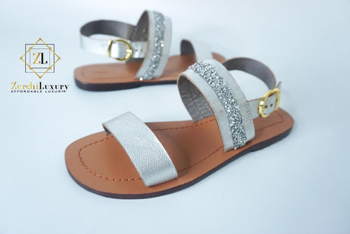 Leanne Sparkly Genuine Leather Sandal